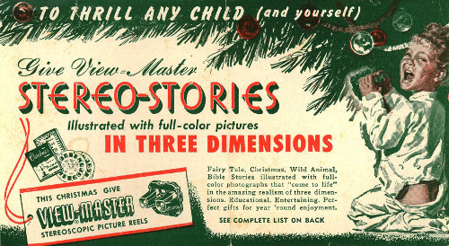 Was the Viewmaster a precursor to the VCR? – Trees & Flowers & Birds!